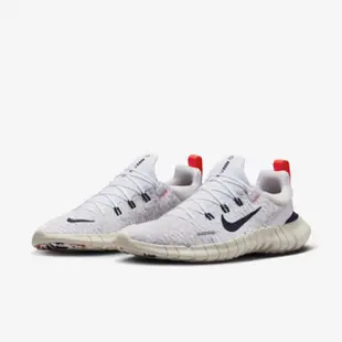 【NIKE 耐吉】Free Rn 5.0 Next Nature 男 慢跑鞋 運動 訓練 赤足 米白黑(CZ1884-103)