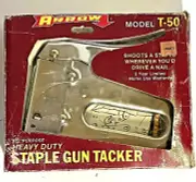 Arrow T-50 Professional Heavy Duty Stapler Tacker Upholstery Hand Gun VTG