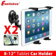 2X Car Windscreen Suction Mount Holder For iPad Mini Pro Samsung Tablet PC 8-12"