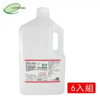 在飛比找momo購物網優惠-【醫強】75%潔用酒精*6桶(4000ML/桶 X 6桶/箱