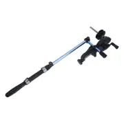 Black Fishing Reel Line Spooler High strength Composite Wheel Seats Easy to Use