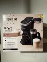 NEW!! Keurig K-Café SMART Single Serve Coffee Maker with WiFi Latte & Cappuccino