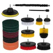 Electric Grout Power Scrubber Cleaning Drill Brush Tub Cleaner Combo Tool Kit ᴥ