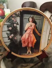 Standing in the Doorway Norman Rockwell Collectable Plate Knowles.