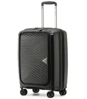 Tosca Space-X 55 cm 4-Wheel Laptop Carry On Suitcase - Black