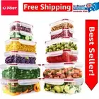 24-Piece Airtight Food Storage Set - Leakproof Containers for Kitchen & Pantry