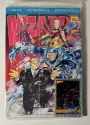 Wizard Comic Magazine #12 Aug 1992 - Sealed Original Polybag W/Shadow Hawk Card