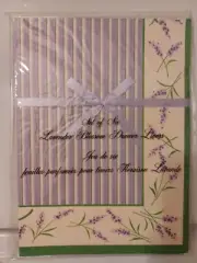 Avon Lavender Blossom Perfumed Drawer Liners 6 in package, NEW