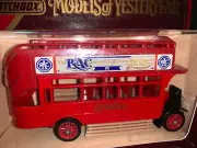 Matchbox Models of Yesteryear Y23 1922 Aecomnibus RAC NEW IN BOX England Made