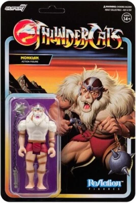 Super7 - Thundercats ReAction Wave 2 - Monkian [New Toy] Action Figure, Figure