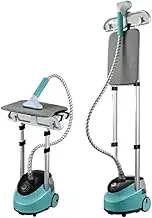 Standing Garment Steamer, 2000W Professional Steamer for Clothes 30S Fast Heat Up with 2Lwater Tank, Foldable Ironing Board,Suitable for Clothing Stores
