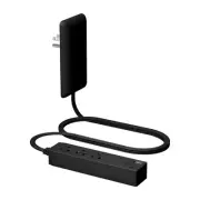 Outlet Extender with 3 Receptacles, 12W USB Type-A, and USB Type-C, Ultra-Thi...
