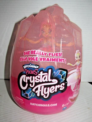 Magical Flying Flyers Crystal Hatchimals Pixie Pink Pixies Toy Pixies