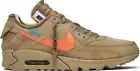 Nike Air Max 90 x OFF-WHITE Desert Ore 2019 sz 10.5