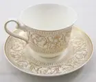 Villeroy & and Boch Heinrich FRESCO GOLD coffee cup and saucer NEW