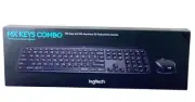 Logitech 920-013372 MX Keys Combo Performance Wireless Keyboard W/ Mouse NEW