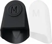 MEETOOT 2PCS M24x46mm Rubber Headjoint Cap Rubber Saxophone Clarinet Mouthpiece Cap Protector for Clarinet Headjoint
