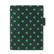 Filofax Domino Patent Pocket Organiser Personal Diary/Task Planner Pine/Spots
