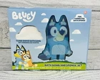 Bluey Bath Bomb and Sponge Set Cloud Shaped Bath Bomb - Marshmallow Scent NEW