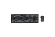 Logitech MK295 Silent Wireless Keyboard & Mouse Combo - Black