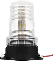 Car Roof LED Strobe Warning Light Emergency Strobe Lamp for Vehicles Safety Warning Light for Trucks Forklifts and Heavy Machinery Bright Light with Transparent Shell