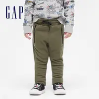 在飛比找蝦皮商城優惠-Gap 男幼童裝 簡約鬆緊長褲-軍綠色(618329)