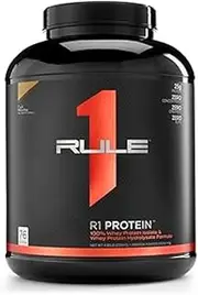 Rule1 R1 Protein 76 Servings, Cafe Mocha, 2.5 Kilograms