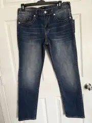 TRUE RELIGION GENO BIG T RELAXED SLIM MEN’S JEANS 34x32
