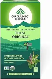 Green Velly Organic Original Tea - Tulsi, 25 Bags