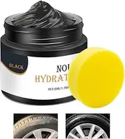 Tire Shine | 50g Polish Tire Paste - Tyre Dressing Paste, Exterior Brightening Products, Rim Cleaner, Car Wash Supplies for All Vehicles Trucks