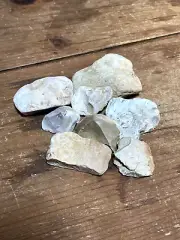 Natural River Rocks For Decorating- Nice Chert Mix with Agate and Small Fossils