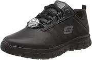 [Skechers] Women's Work Relaxed Fit: Sure Track - Erath Slip Resistent Sneaker