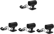 4pcs Portable Car Heater Defroster Fan Automotive Windshield Defroster for Quick Frost Fog Angle Easy Plug for Vehicles Outdoor Use