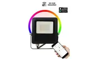 Flood Light LED Smart 10W Black RGB IP65 5000K