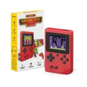 Merkury Innovation Classic Arcade Fun Portable Gaming Console Retro Handheld RED