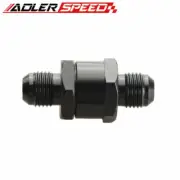 ADLERSPEED AN-3 Fuel Non Return One Way Check Valve Petrol Diesel Aluminum Black