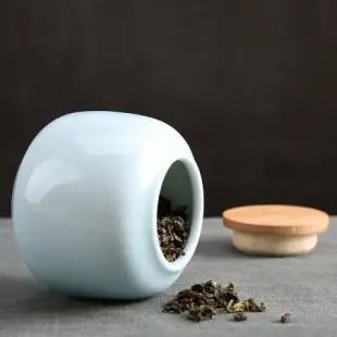 陶瓷密封茶葉罐(茶葉罐 密封罐 茶罐 儲物罐)