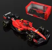 BBurago F1 Ferrari SF-23 Carlos Sainz Junior Diecast Car & Driver Model 1:18