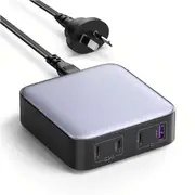 100W 4-Port PD GaN Fast Charger (3 x USB-C, 1 x USB-A) - Ultimate Power Charging Hub