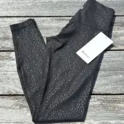 Lululemon Align High-Rise Pant 28" size 4 NWTLeopard Daisy Emboss Black