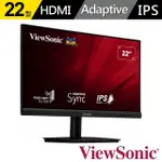 【VIEWSONIC 優派】VA2209-MH 22型 IPS 護眼電腦螢幕(內建喇叭)