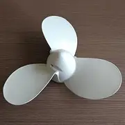 LUMIXE Outboard Propeller, for Yamaha, for Marine Boat Motor 2 Stroke 2HP 2 Horsepower 7 1/4X5-A Metal Boat Propeller