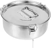 OHPHCALL 1Set Stainless Steel Round Mousse Pan Baking Molds for Cake Pastry Flan Versatile Steaming Rack for Home Kitchens Bakeries Supplies