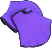 VICASKY Webbed Paddle Gloves Swimming Half Gloves for Upper Body Workout Skin-Friendly Size s