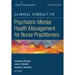 CLINICAL CONSULT TO PSYCHIATRIC MENTAL HEALTH MANAGEMENT FOR NURSE PRACTITIONERS
