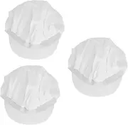 [SAFIGLE] Adjustable Kitchen Chef Hat Elastic Cooking Cap for Food Service Reusable Work Beanie for Restaurants Cafes and Home Kitchens Easy to Clean