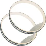 2 PCS Wave Bead Ocean Drum 12" Percussion Wave Drum Authentic Sea Sound Drum