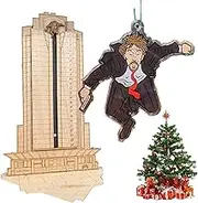 Die Hard Hans Gruber - Tabletop Wooden Decorations,Funny Die Hard Ornament Friend (Calendar & Ornament) -au