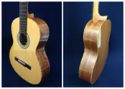 Miguel Rosales #9 Solid Cedar Top Classical Guitar w/Free Gig Bag, Extra Strings