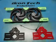 Universal 120 140 mm Mining Rig Fan Brackets Supports Holders Crypto GPU Exhaust